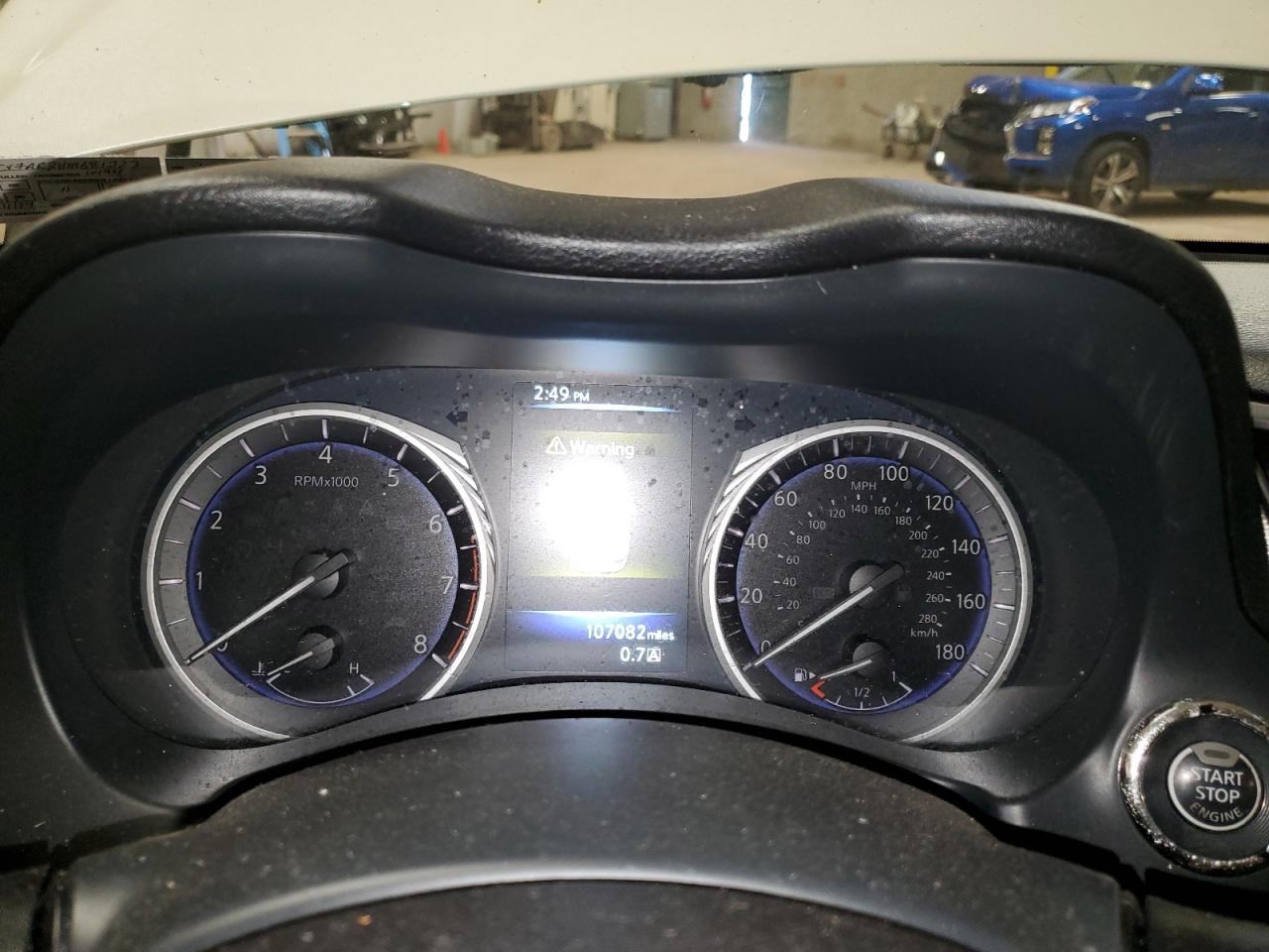 2017 Infiniti Q50 VIN JN1CV7AR2HM681323 Copart auction photo, vandalism / all over damage thumbnail 9