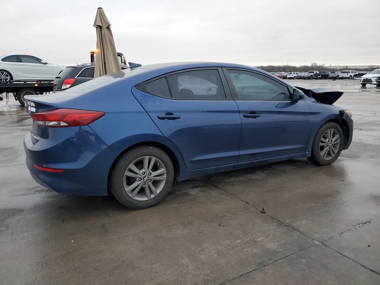 2017 Hyundai Elantra VIN 5NPD84LF9HH117396 Copart auction photo, all over damage thumbnail 3