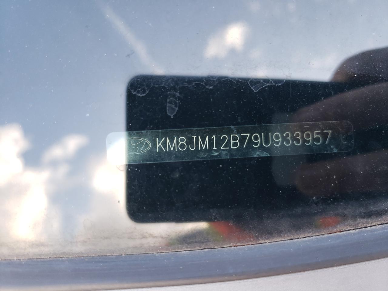 2009 Hyundai Tucson VIN KM8JM12B79U933957 Copart auction photo, side damage thumbnail 13