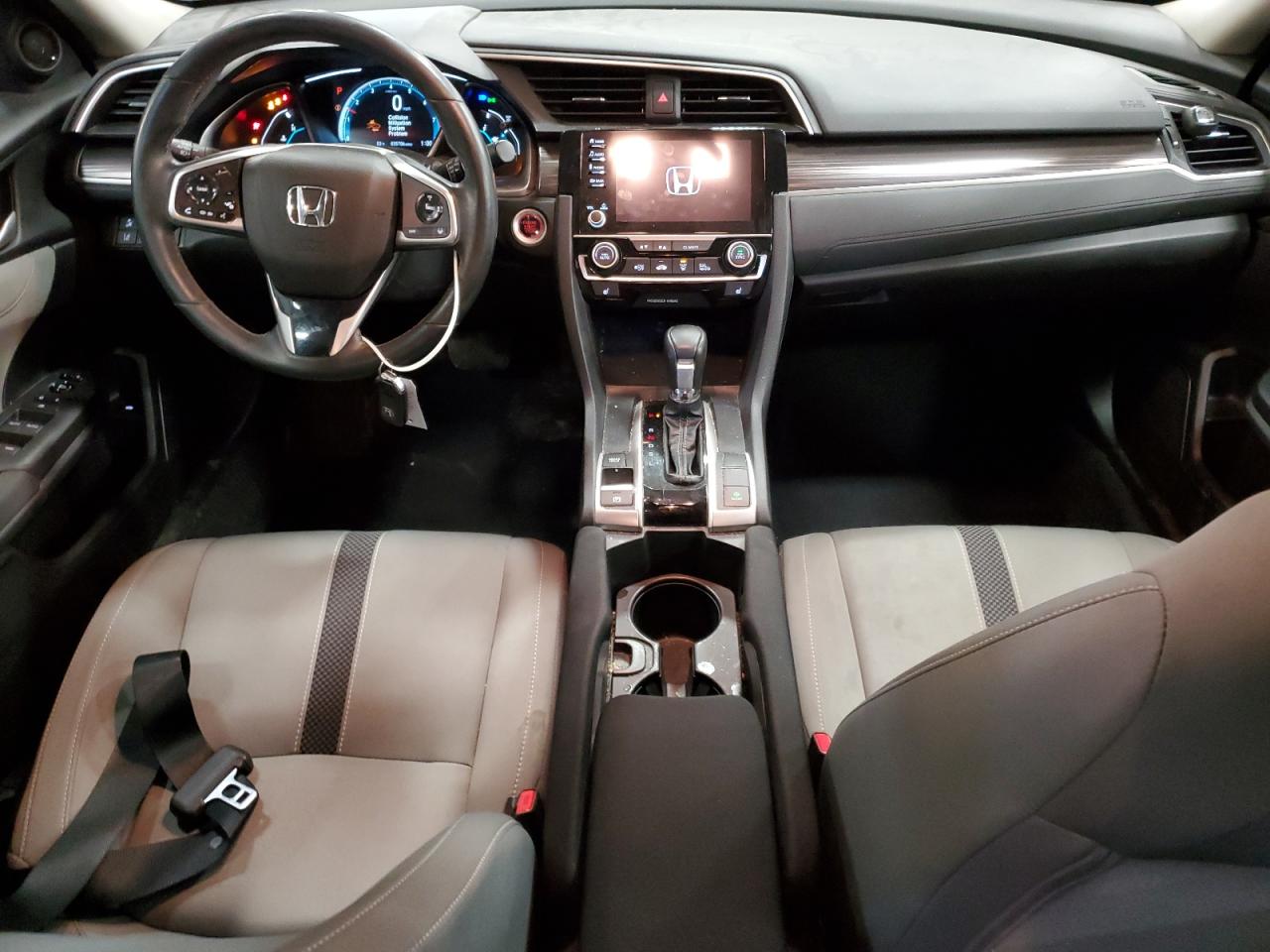 2021 Honda Civic VIN 19XFC1F33ME208234 Copart auction photo, front end damage thumbnail 8