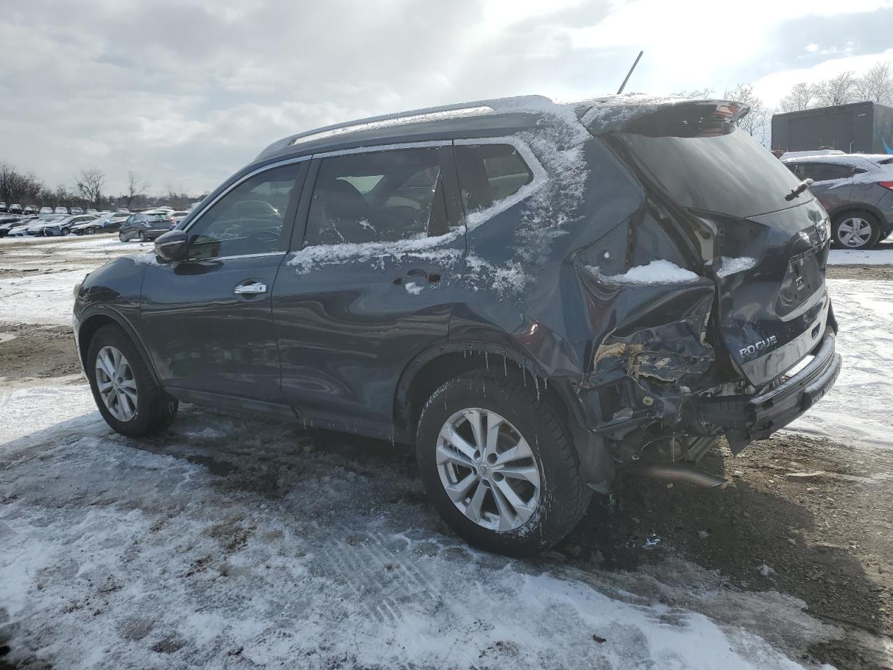 2015 Nissan Rogue VIN 5N1AT2MT7FC838380 Copart auction photo, rear end damage thumbnail 2