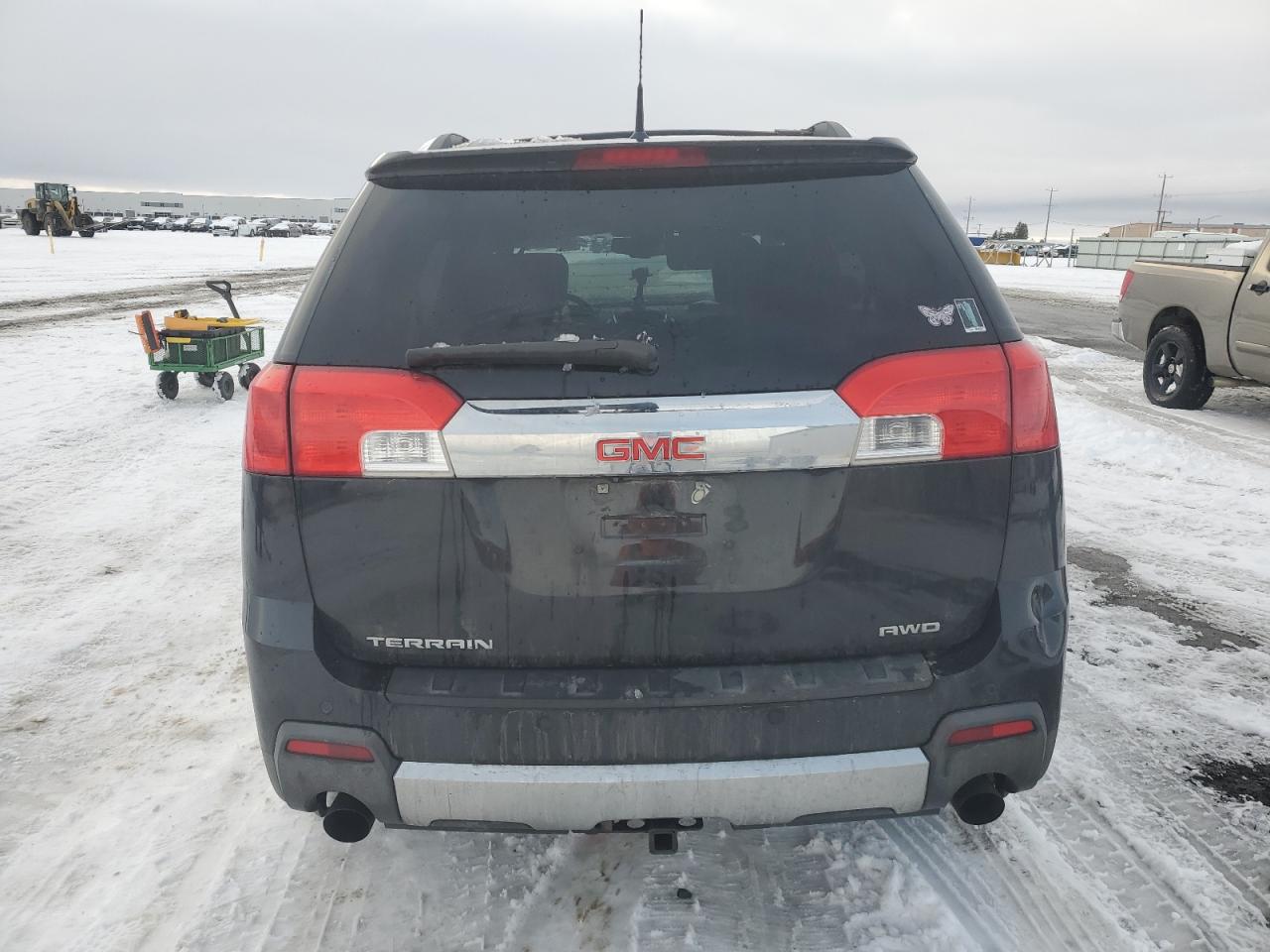 2011 GMC Terrain VIN 2CTFLXE51B6229722 Copart auction photo, front end / side damage thumbnail 6