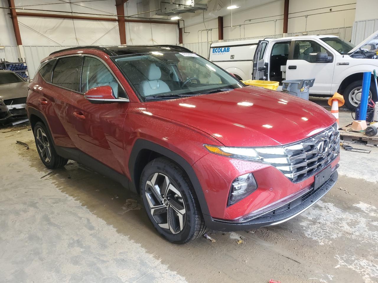 2024 Hyundai Tucson VIN 5NMJECDE1RH437807 Copart auction photo, minor dent/scratches damage thumbnail 4