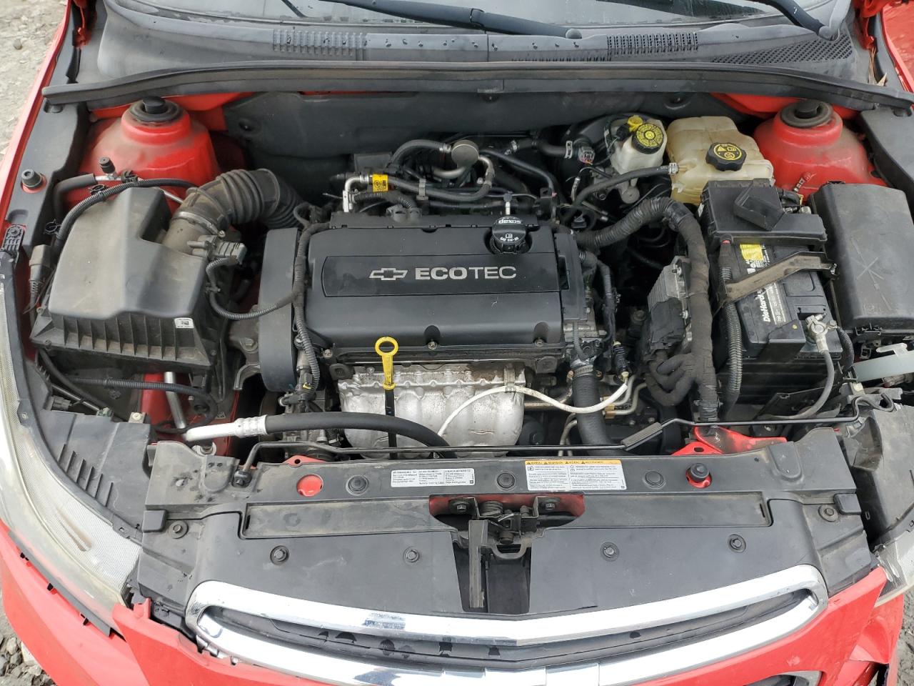 2016 Chevrolet Cruze VIN 1G1PC5SH3G7133741 Copart auction photo, front end damage thumbnail 11
