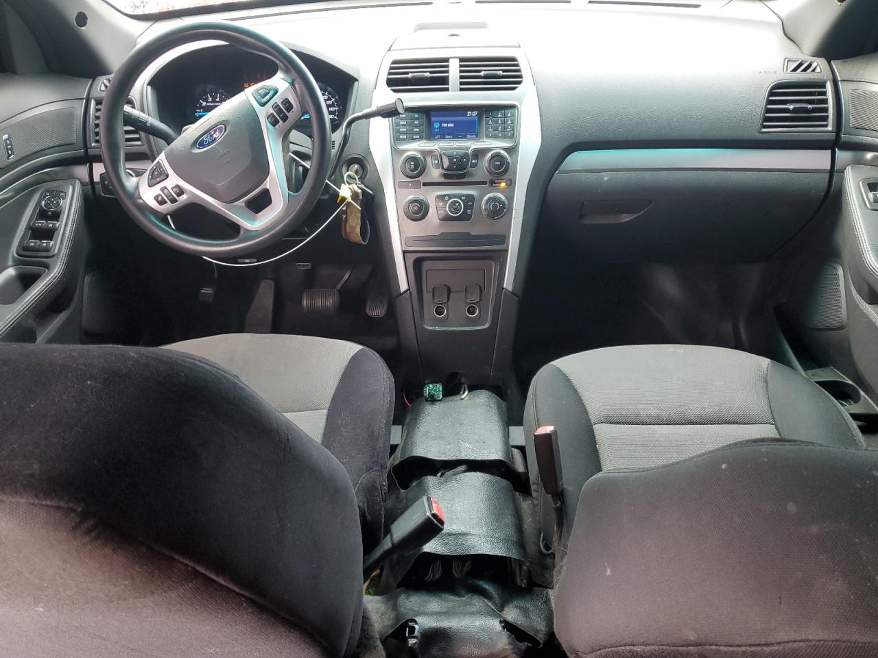 2015 Ford Explorer VIN 1FM5K8AR7FGA15862 Copart auction photo, front end damage thumbnail 8