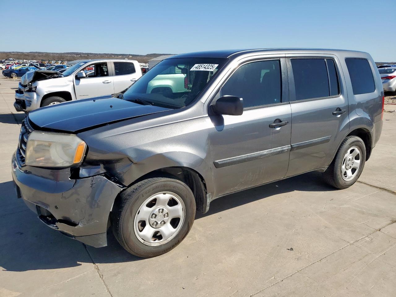 2012 Honda Pilot VIN 5FNYF3H2XCB001767