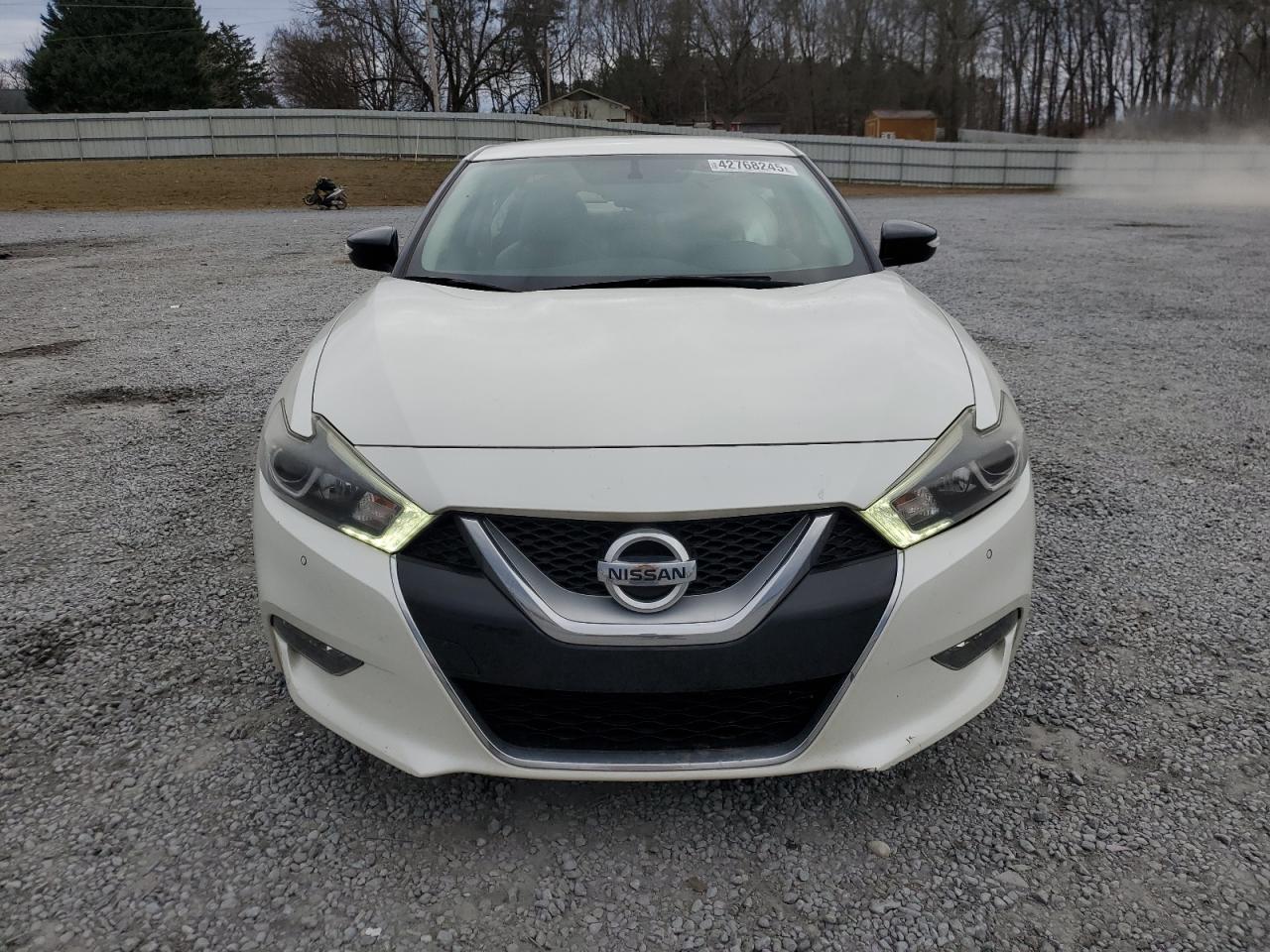 2017 Nissan Maxima VIN 1N4AA6AP1HC388372 Copart auction photo, rear end / side damage thumbnail 5