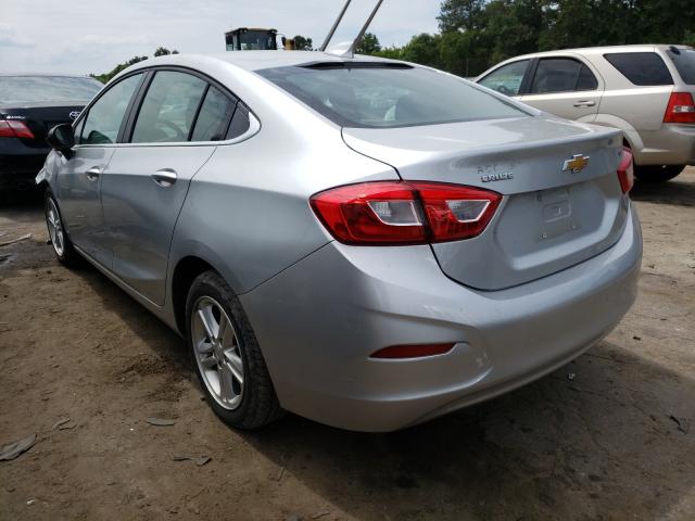 2018 Chevrolet Cruze VIN 1G1BE5SM1J7154614 Copart auction photo, front end / side damage thumbnail 3
