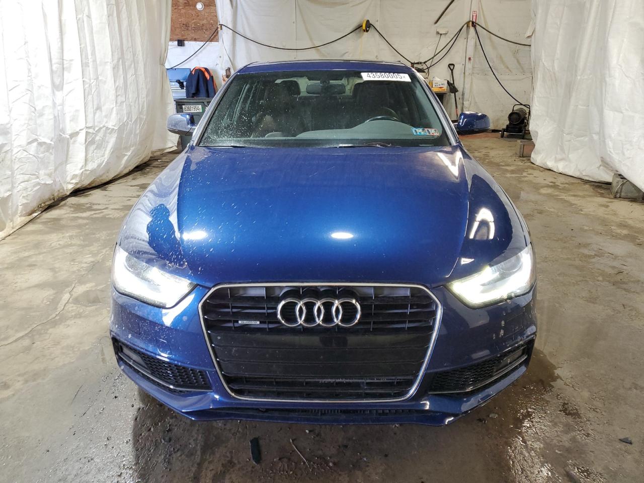 2016 Audi A4 VIN WAUFFAFL0GN013163 Copart auction photo, side / front end damage thumbnail 5