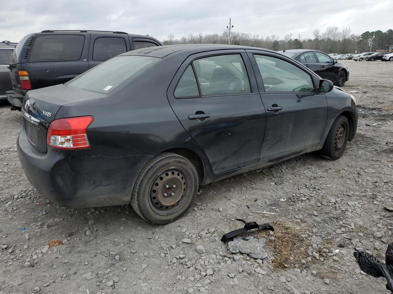 2012 Toyota Yaris VIN JTDBT4K36C1418754 Copart auction photo, mechanical damage thumbnail 3