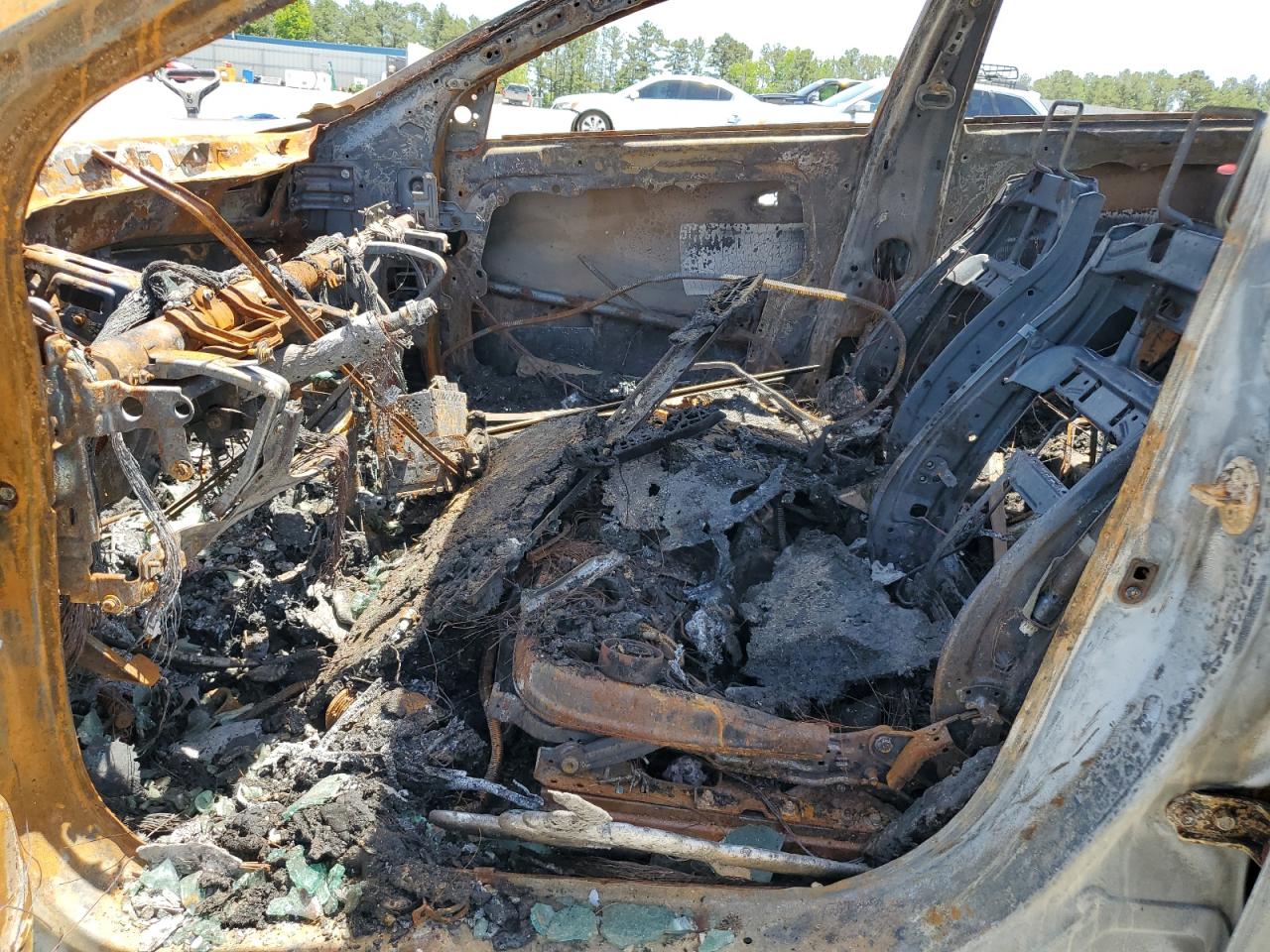2013 Hyundai Sonata VIN 5NPEB4AC3DH686737 Copart auction photo, burn damage thumbnail 7