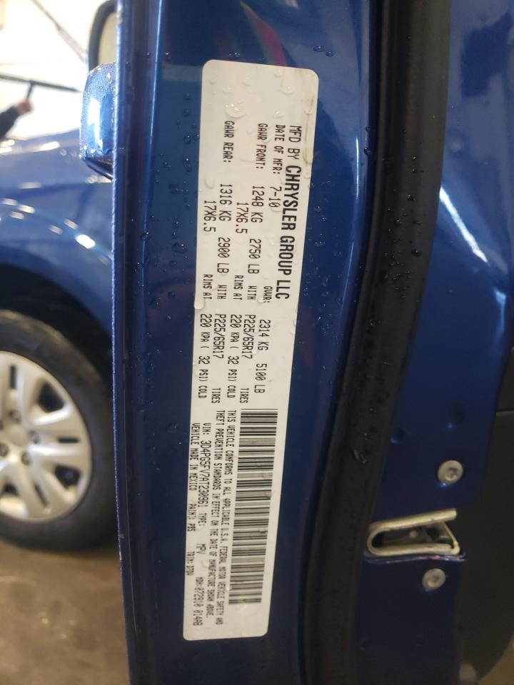 2010 Dodge Journey VIN 3D4PG5FV7AT230961 Copart auction photo, side damage thumbnail 13