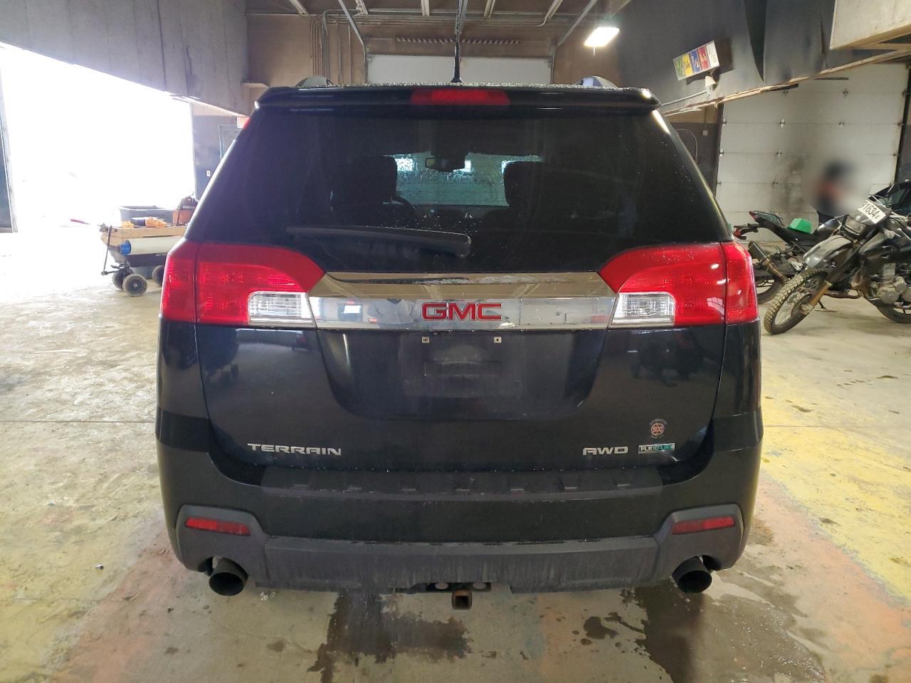 2012 GMC Terrain VIN 2GKFLTE54C6219874 Copart auction photo, front end / side damage thumbnail 6