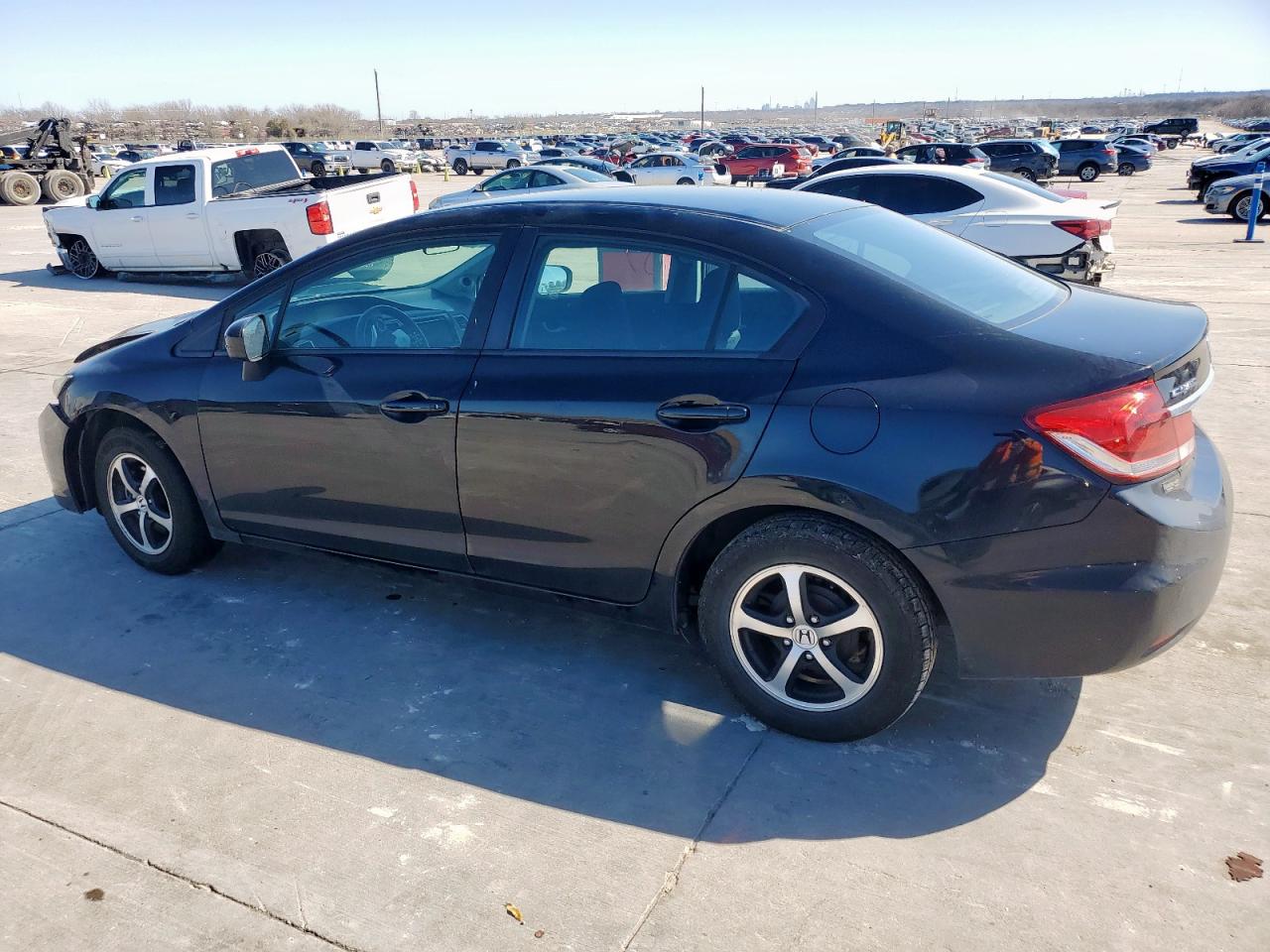 2015 Honda Civic VIN 19XFB2F70FE088228 Copart auction photo, front end damage thumbnail 2