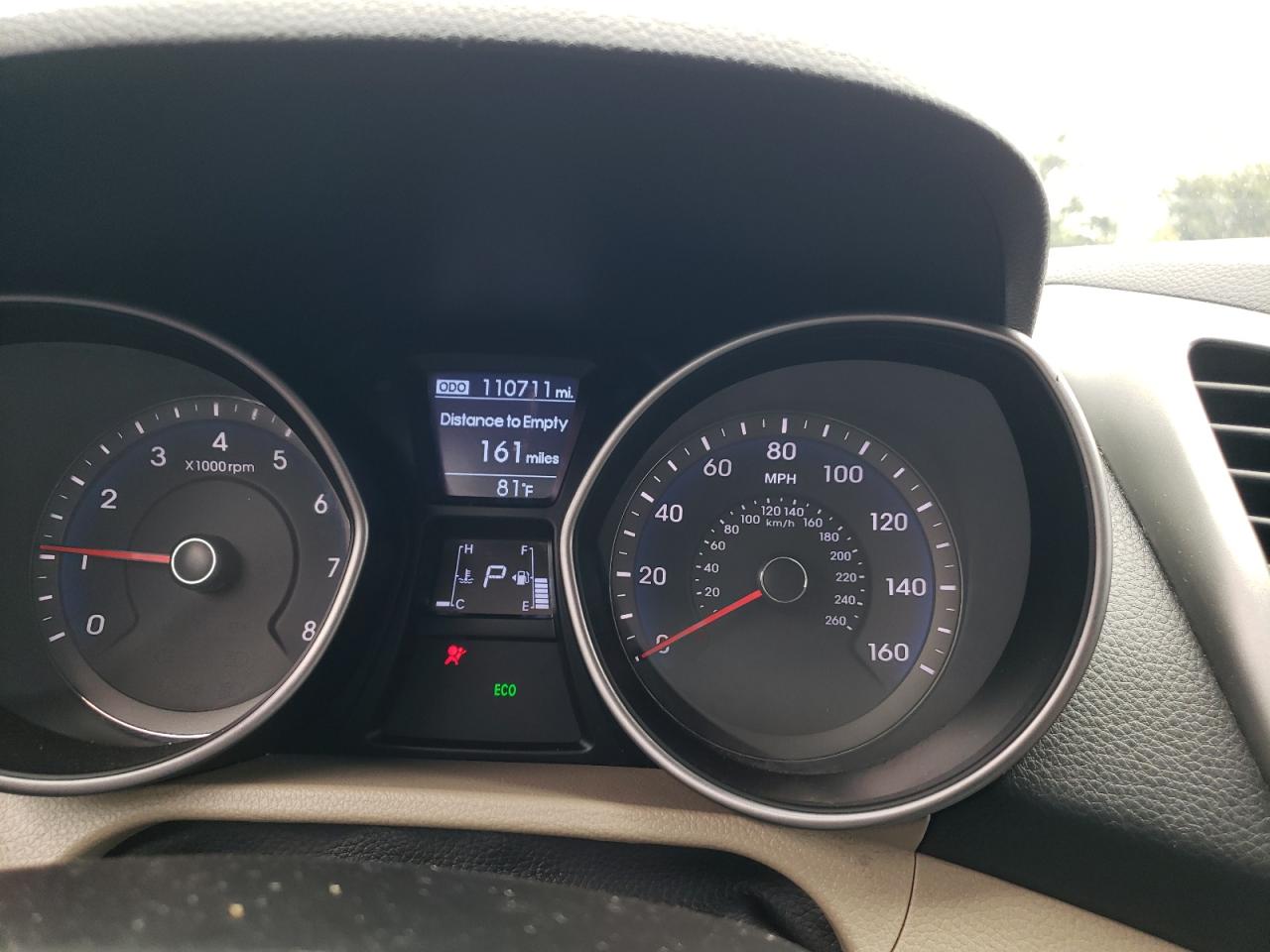 2014 Hyundai Elantra VIN KMHD35LH6EU193628 Copart auction photo, front end damage thumbnail 9