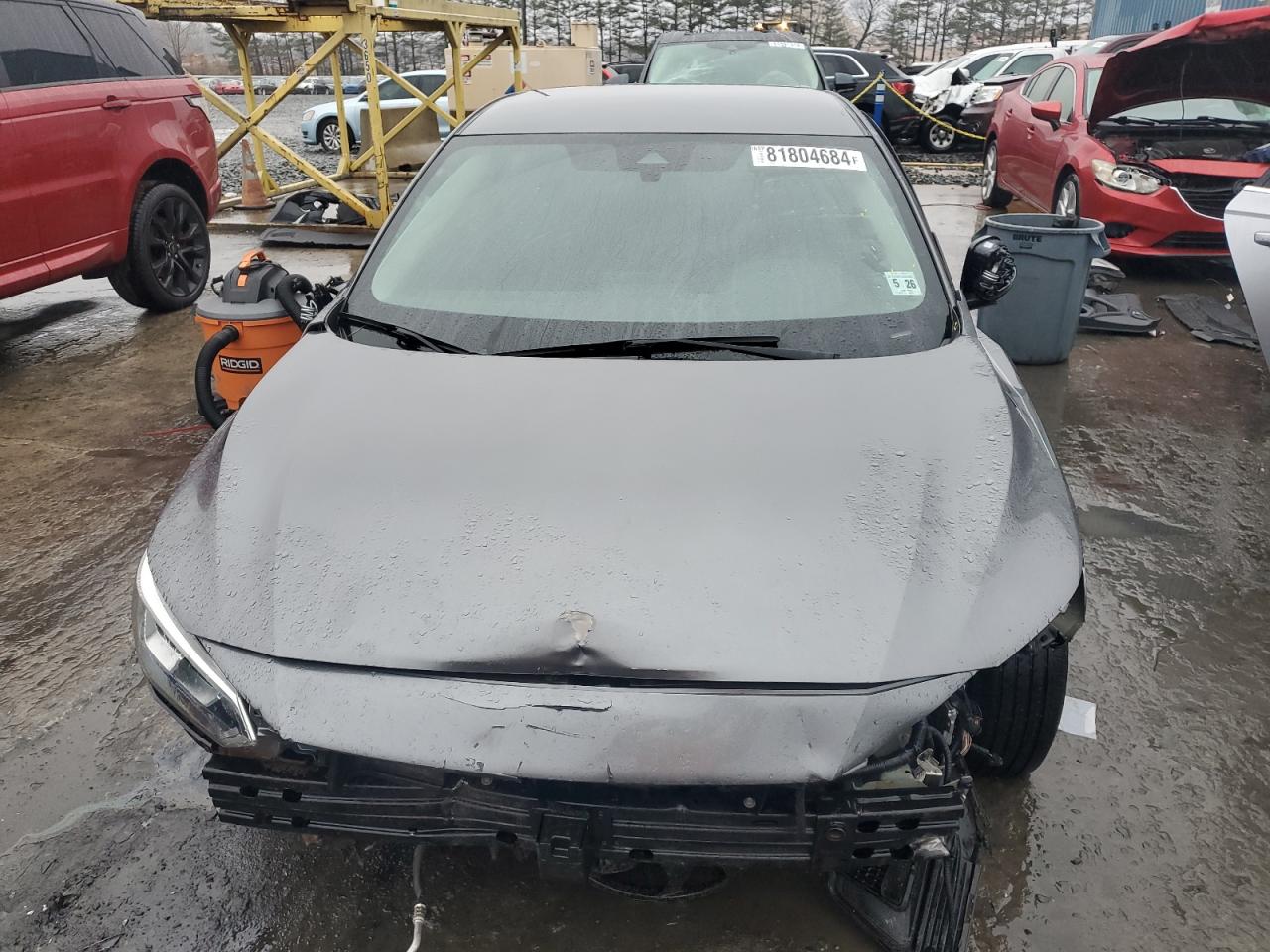 2021 Nissan Sentra VIN 3N1AB8BV6MY217332 Copart auction photo, front end / minor dent/scratches damage thumbnail 5