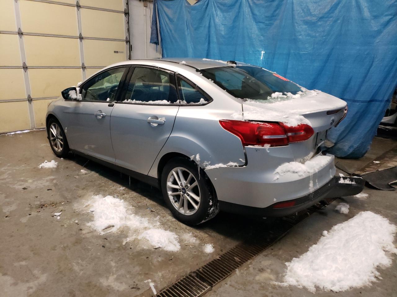 2018 Ford Focus VIN 1FADP3F24JL295827 Copart auction photo, rear end damage thumbnail 2