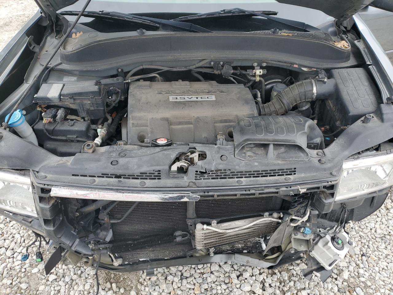 2010 Honda Ridgeline VIN 5FPYK1F50AB006171 Copart auction photo, front end damage thumbnail 12