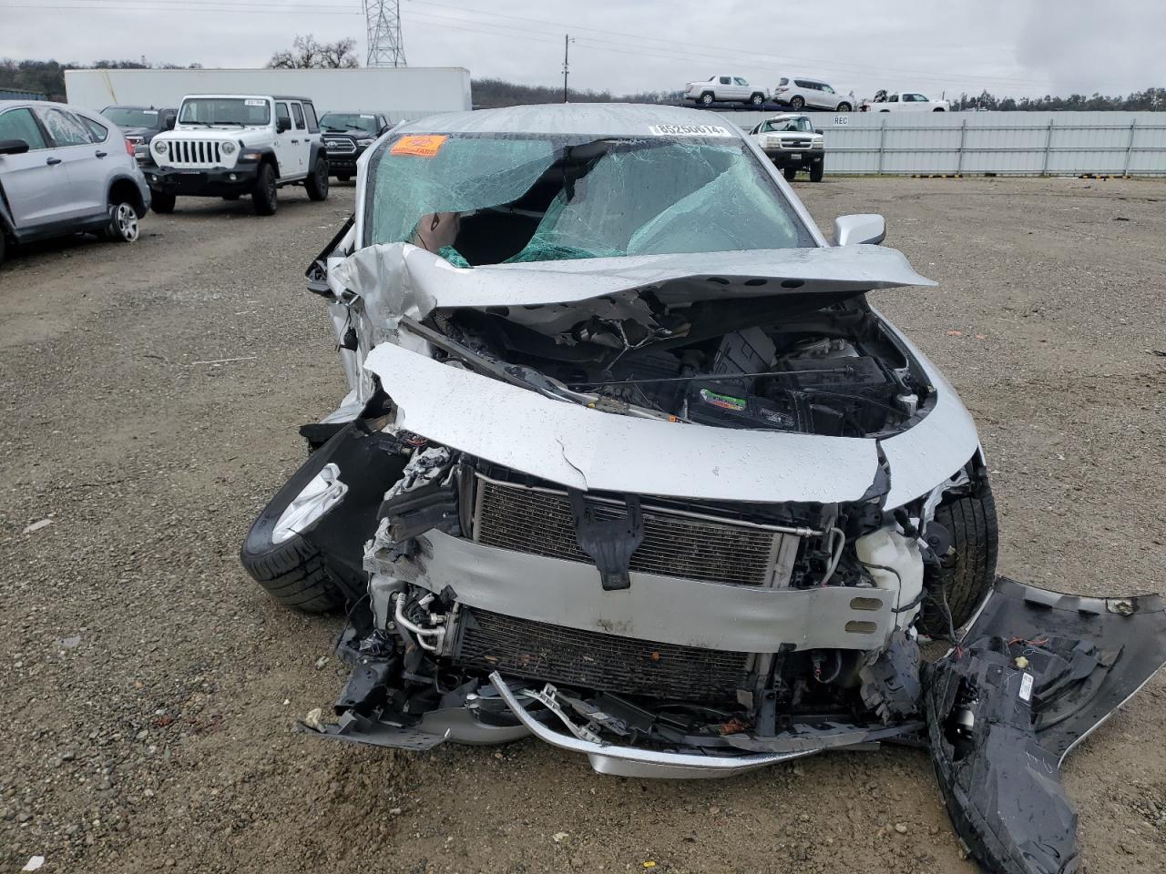 2020 Chevrolet Malibu VIN 1G1ZD5ST1LF041456 Copart auction photo, all over damage thumbnail 5