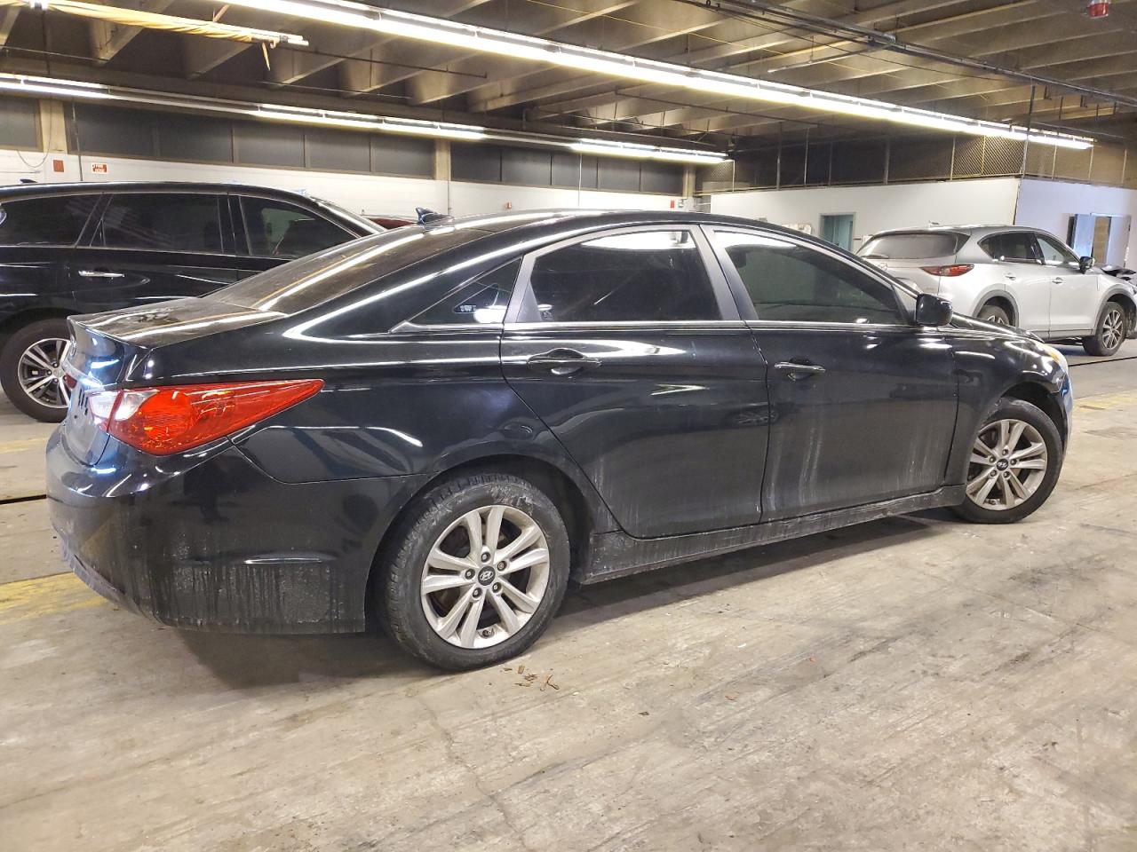 2013 Hyundai Sonata VIN 5NPEB4AC5DH666411 Copart auction photo, mechanical / front end damage thumbnail 3