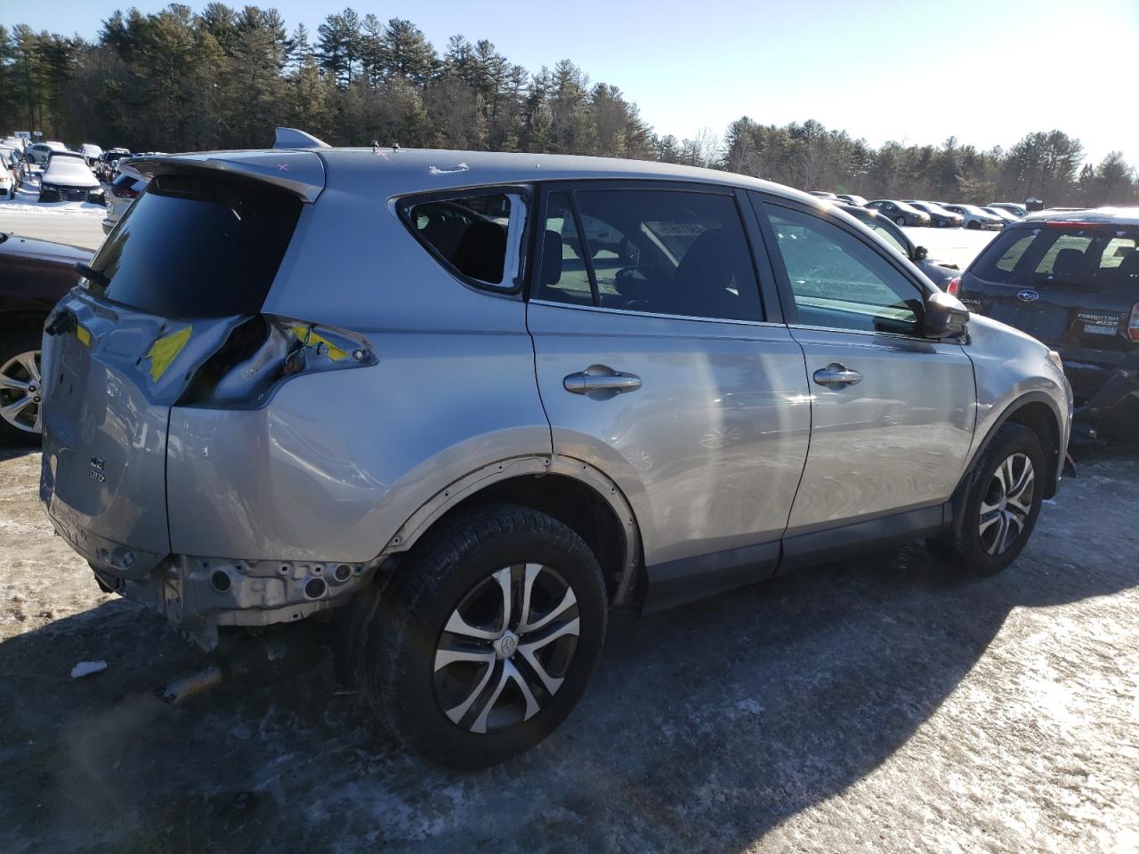 2018 Toyota RAV 4 VIN 2T3BFREV1JW767868 Copart auction photo, rear end damage thumbnail 3