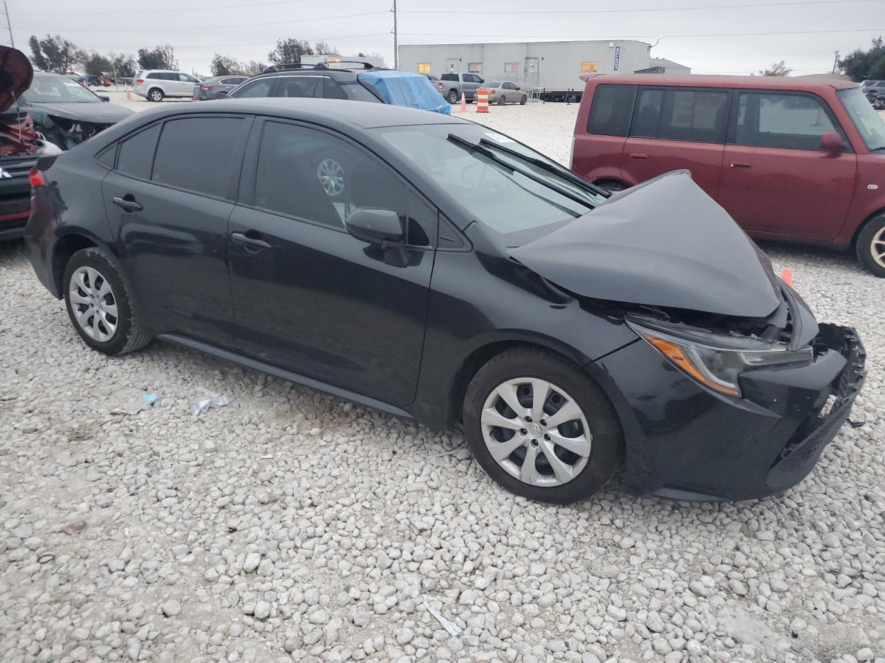 2022 Toyota Corolla VIN 5YFEPMAE0NP332519 Copart auction photo, frame damage damage thumbnail 4