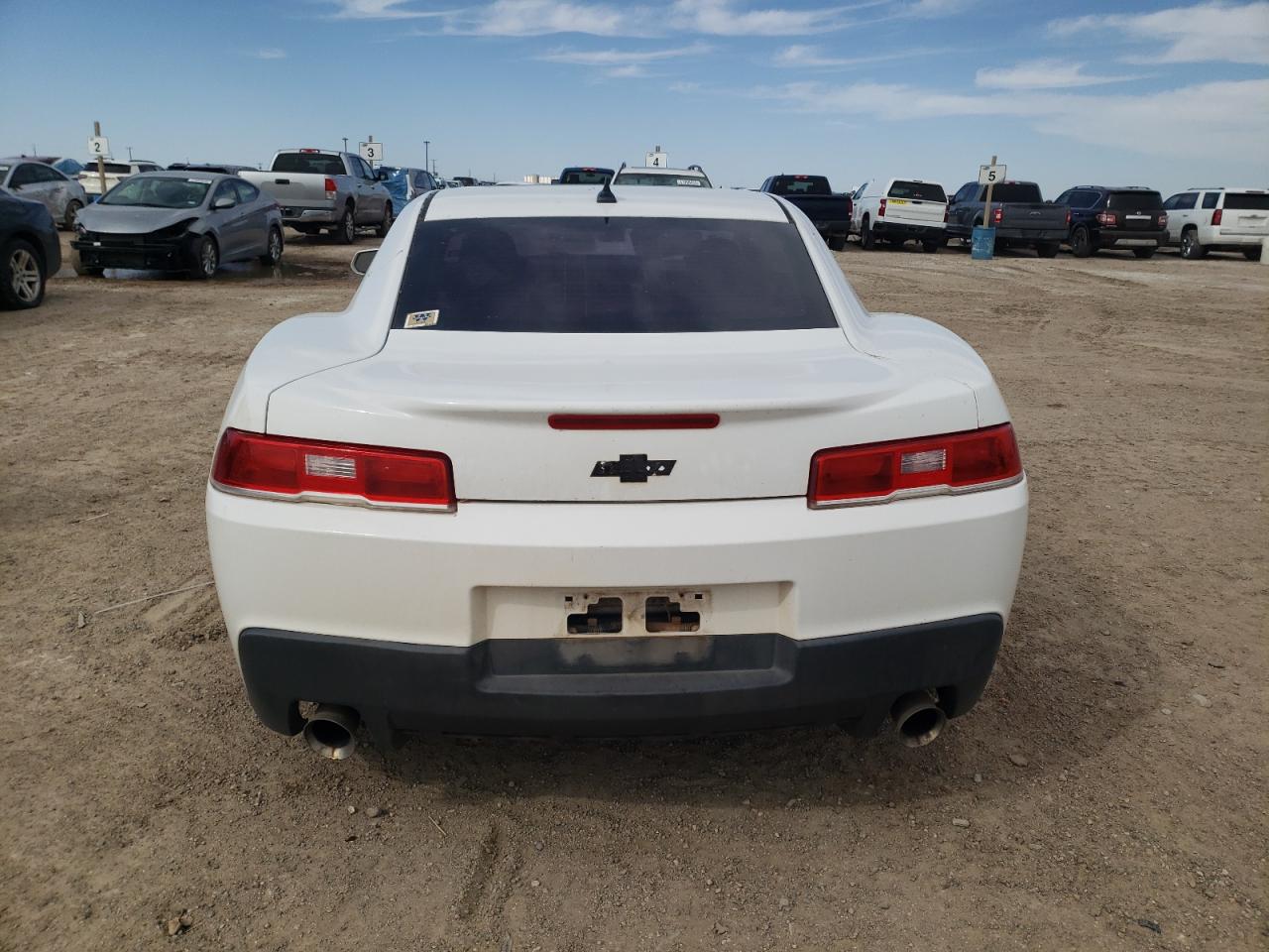 2015 Chevrolet Camaro VIN 2G1FD1E38F9204348 Copart auction photo, front end damage thumbnail 6