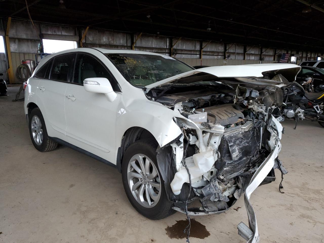 2017 Acura RDX VIN 5J8TB3H56HL011394 Copart auction photo, front end damage thumbnail 4