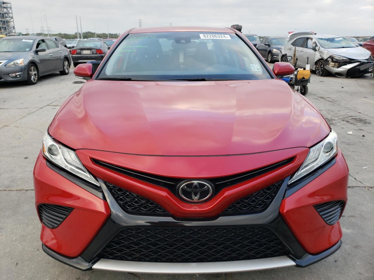 2020 Toyota Camry VIN 4T1K61AKXLU338396 Copart auction photo, rear end damage thumbnail 5