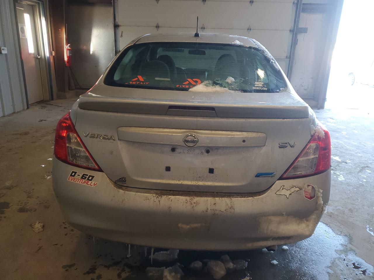2013 Nissan Versa VIN 3N1CN7AP3DL883932 Copart auction photo, front end damage thumbnail 6