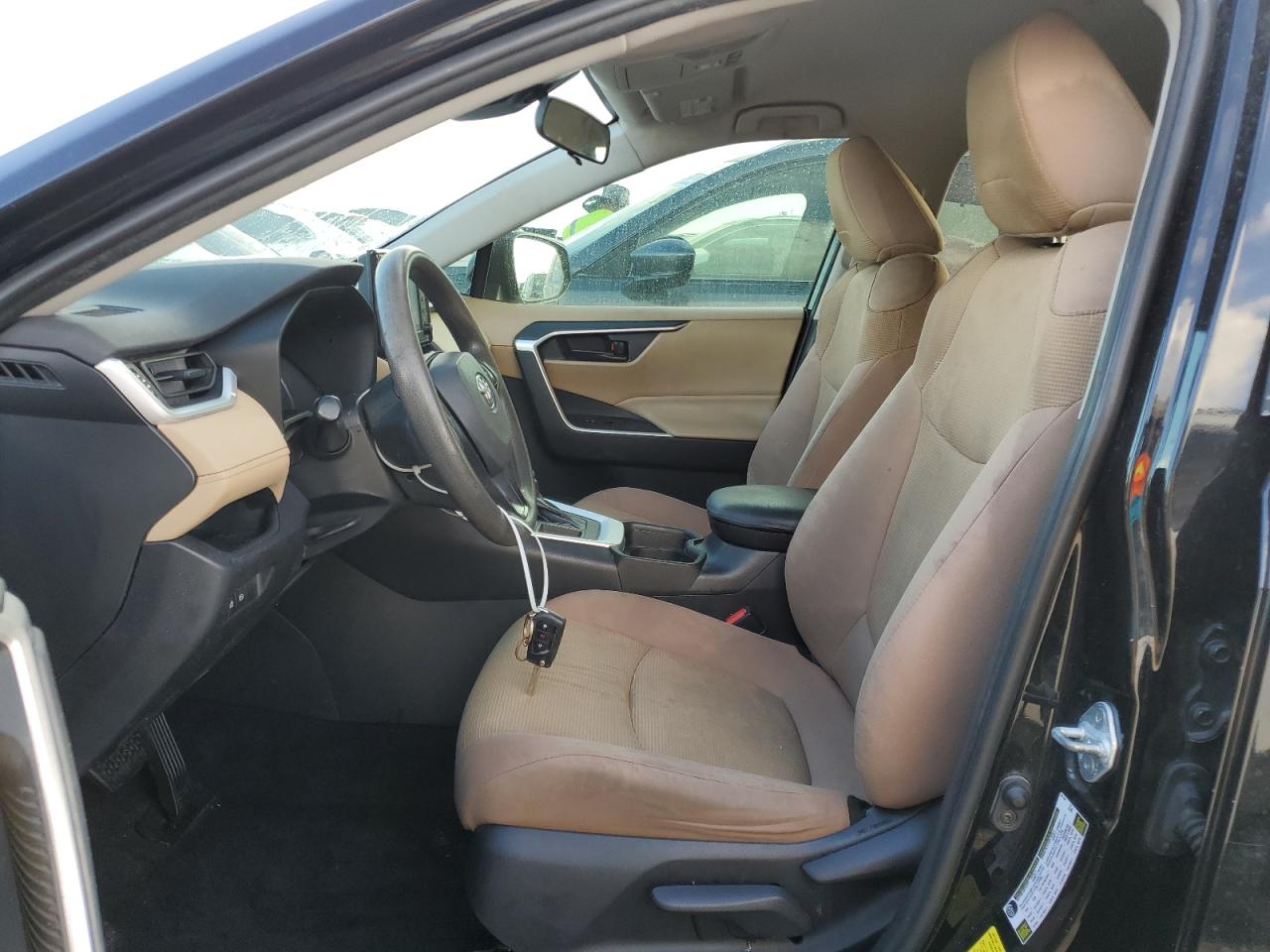 2019 Toyota RAV 4 VIN 2T3H1RFV8KW022611 Copart auction photo, water/flood damage thumbnail 7