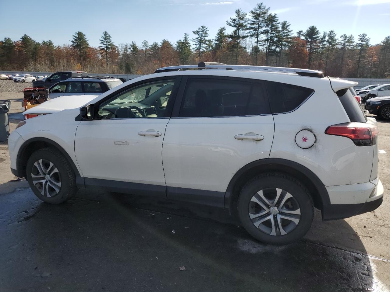 2016 Toyota RAV 4 VIN JTMBFREV5GJ065124 Copart auction photo, front end / side damage thumbnail 2