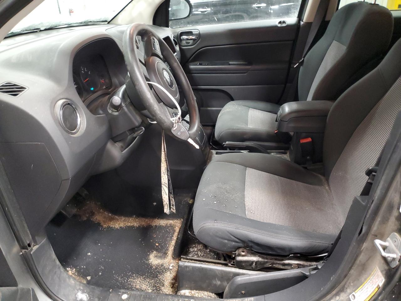 2011 Jeep Compass VIN 1J4NF1FB6BD283805 Copart auction photo, front end damage thumbnail 7