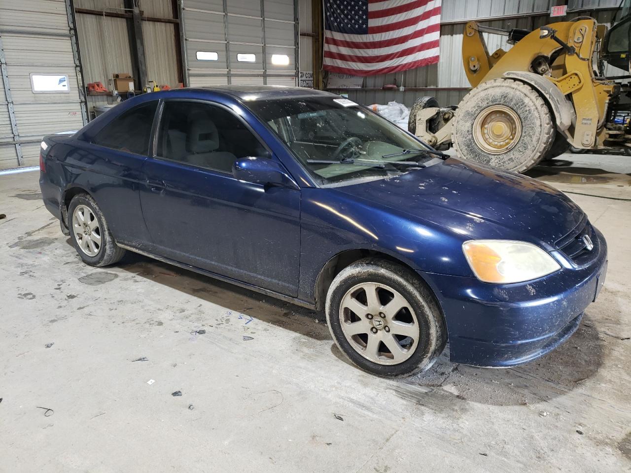 2004 Honda Civic VIN 1HGEM22983L062719 Copart auction photo, side damage thumbnail 4