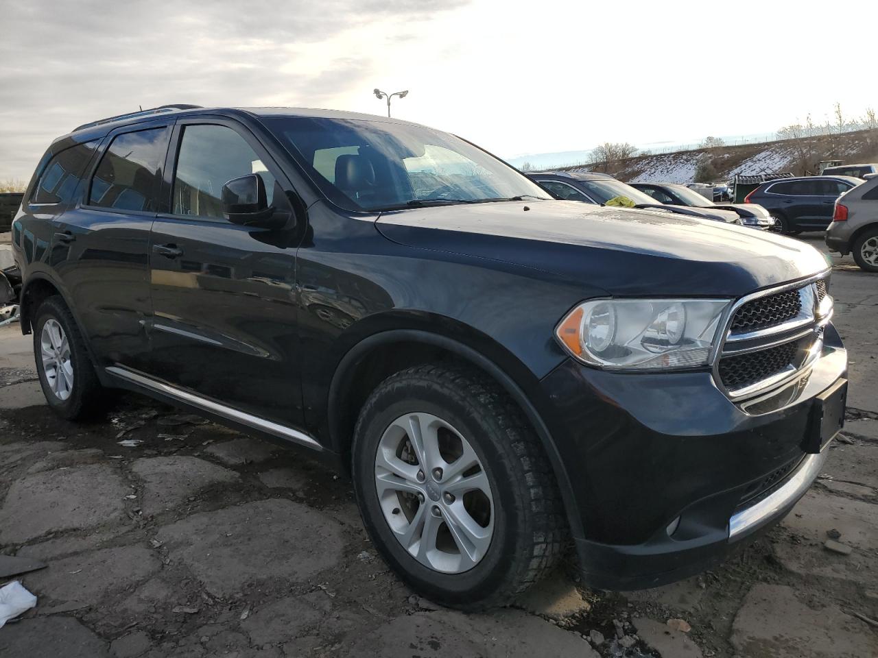 2012 Dodge Durango VIN 1C4SDJDT1CC358895 Copart auction photo, rear end / stripped damage thumbnail 4