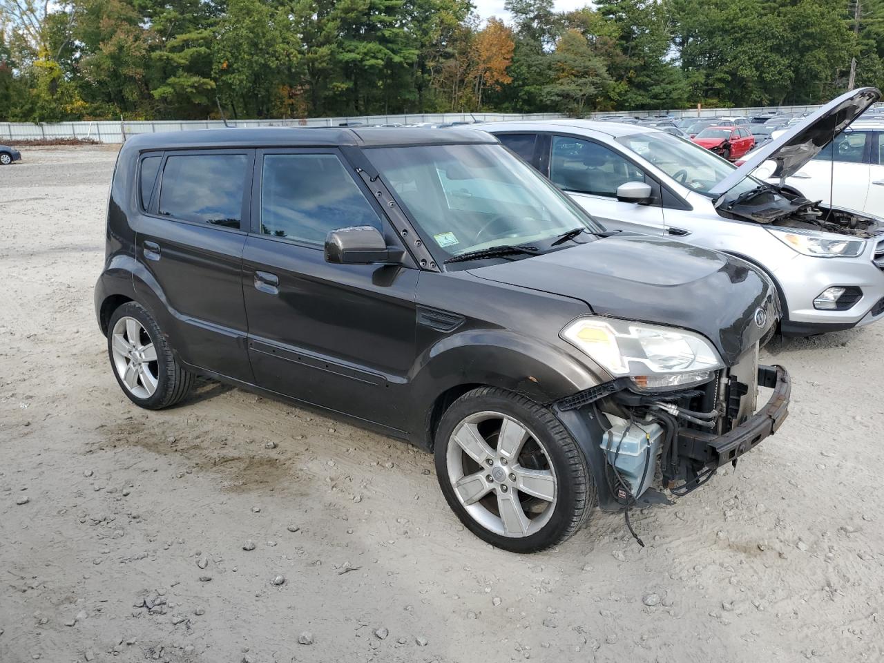 2010 KIA Soul VIN KNDJT2A21A7159593 Copart auction photo, front end damage thumbnail 4