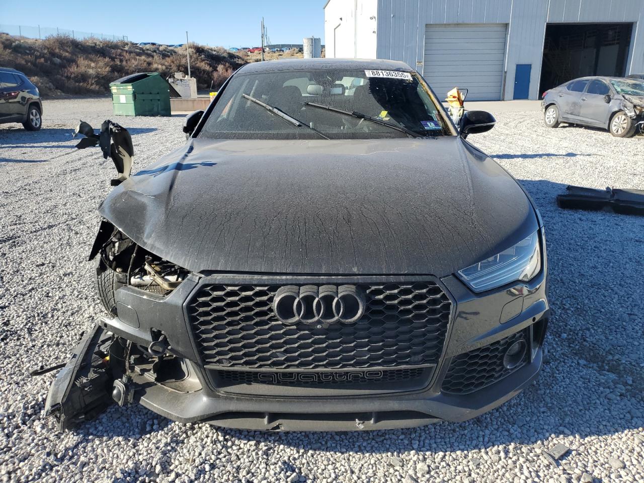 2017 Audi S7 VIN WUAWAAFC1HN903273 Copart auction photo, front end damage thumbnail 5