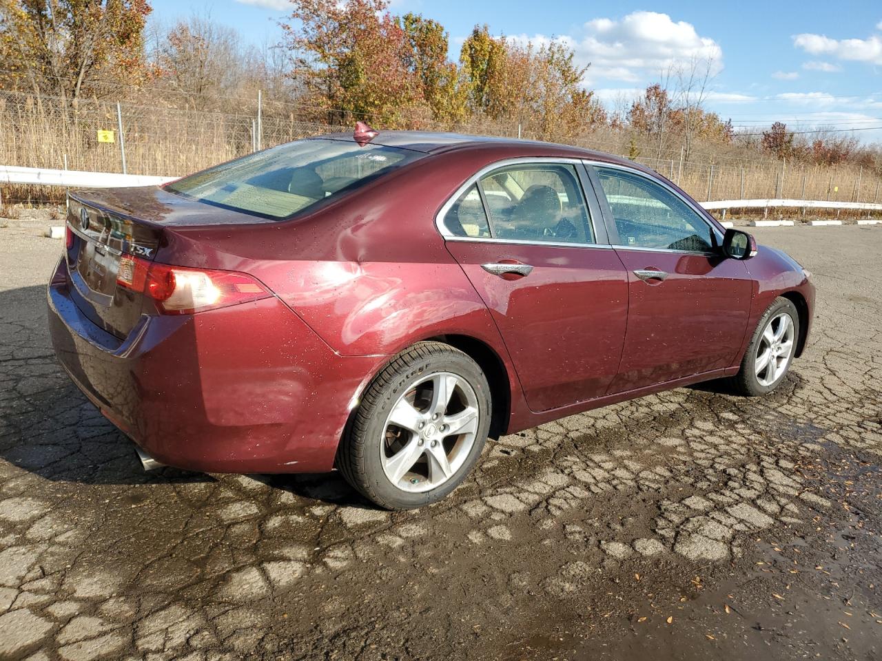 2012 Acura TSX VIN JH4CU2F65CC031125 Copart auction photo, minor dent/scratches damage thumbnail 3