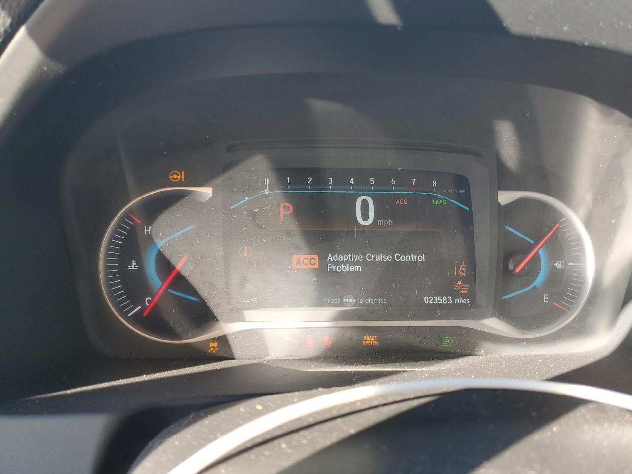 2021 Honda Passport VIN 5FNYF7H94MB008364 Copart auction photo, front end damage thumbnail 9