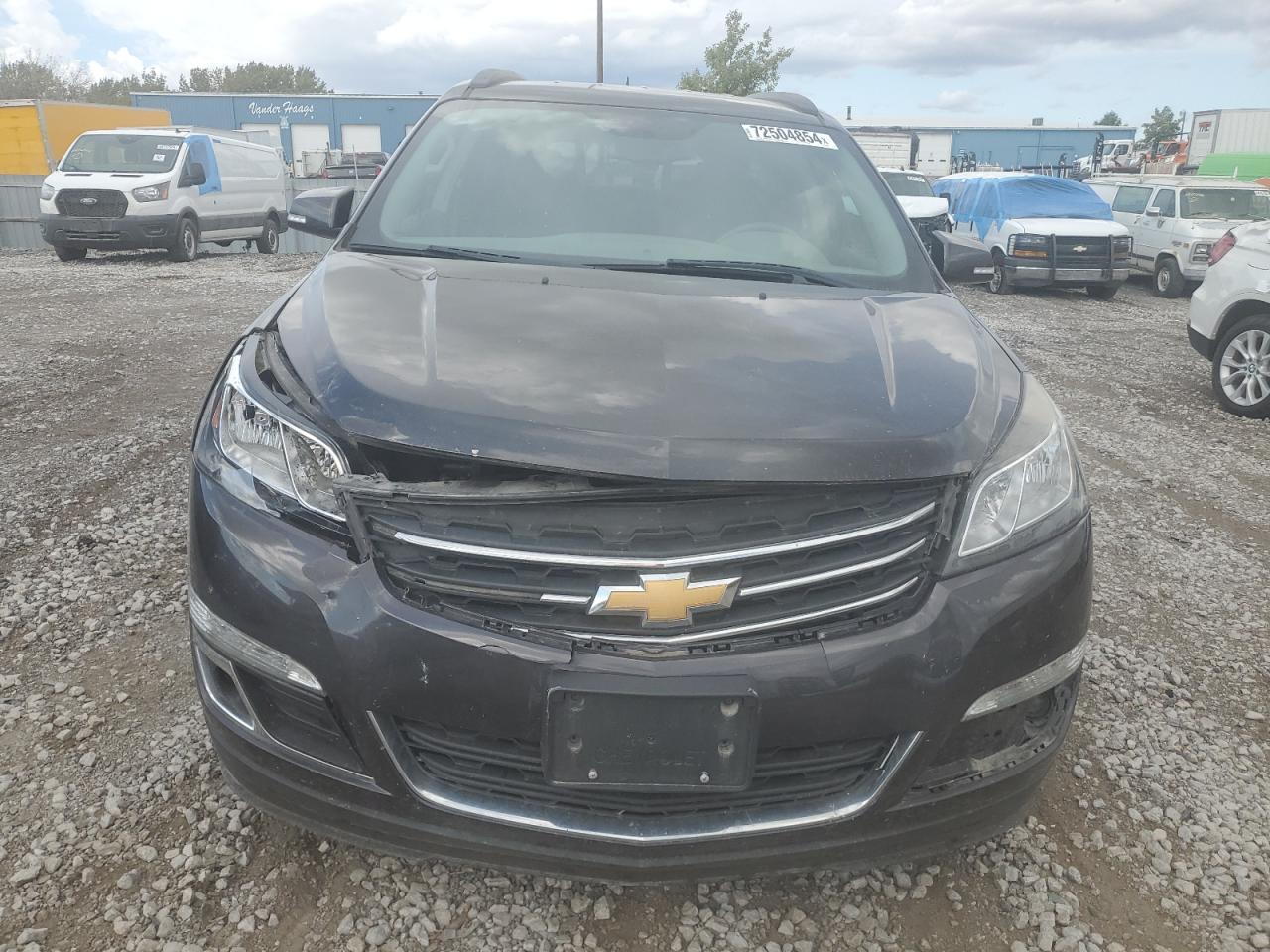 2017 Chevrolet Traverse VIN 1GNKVGKD2HJ110032 Copart auction photo, front end / side damage thumbnail 5