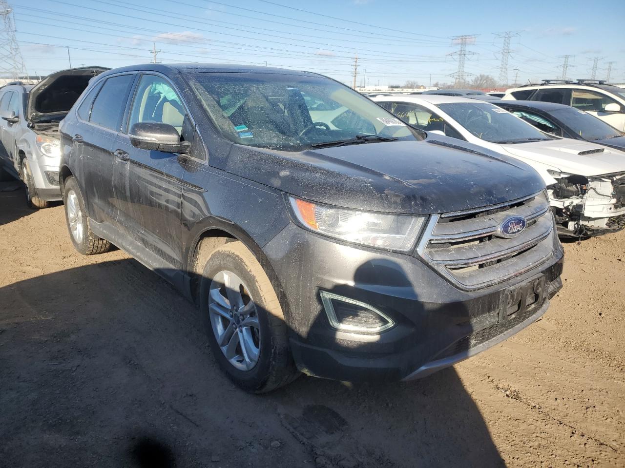 2018 Ford Edge VIN 2FMPK4J84JBC35663 Copart auction photo, rear end / minor dent/scratches damage thumbnail 4