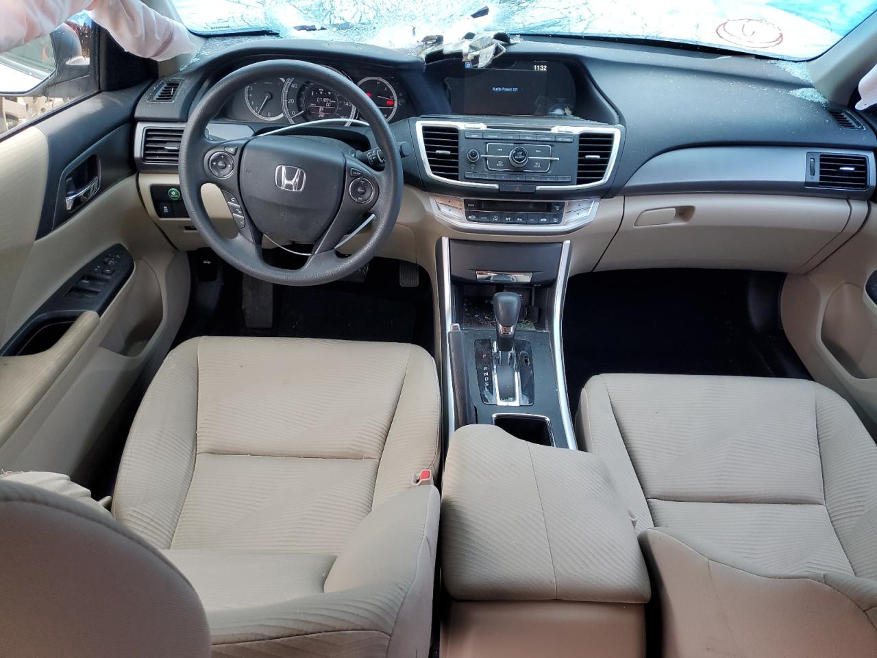 2014 Honda Accord VIN 1HGCR2F38EA150473 Copart auction photo, all over damage thumbnail 8