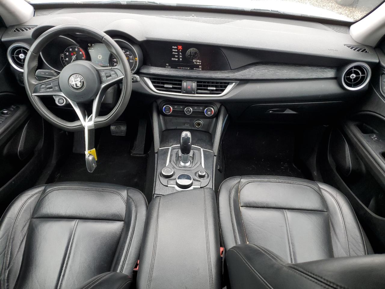2019 Alfa Romeo Stelvio VIN ZASPAJAN8K7C50633 Copart auction photo, vandalism / mechanical damage thumbnail 8