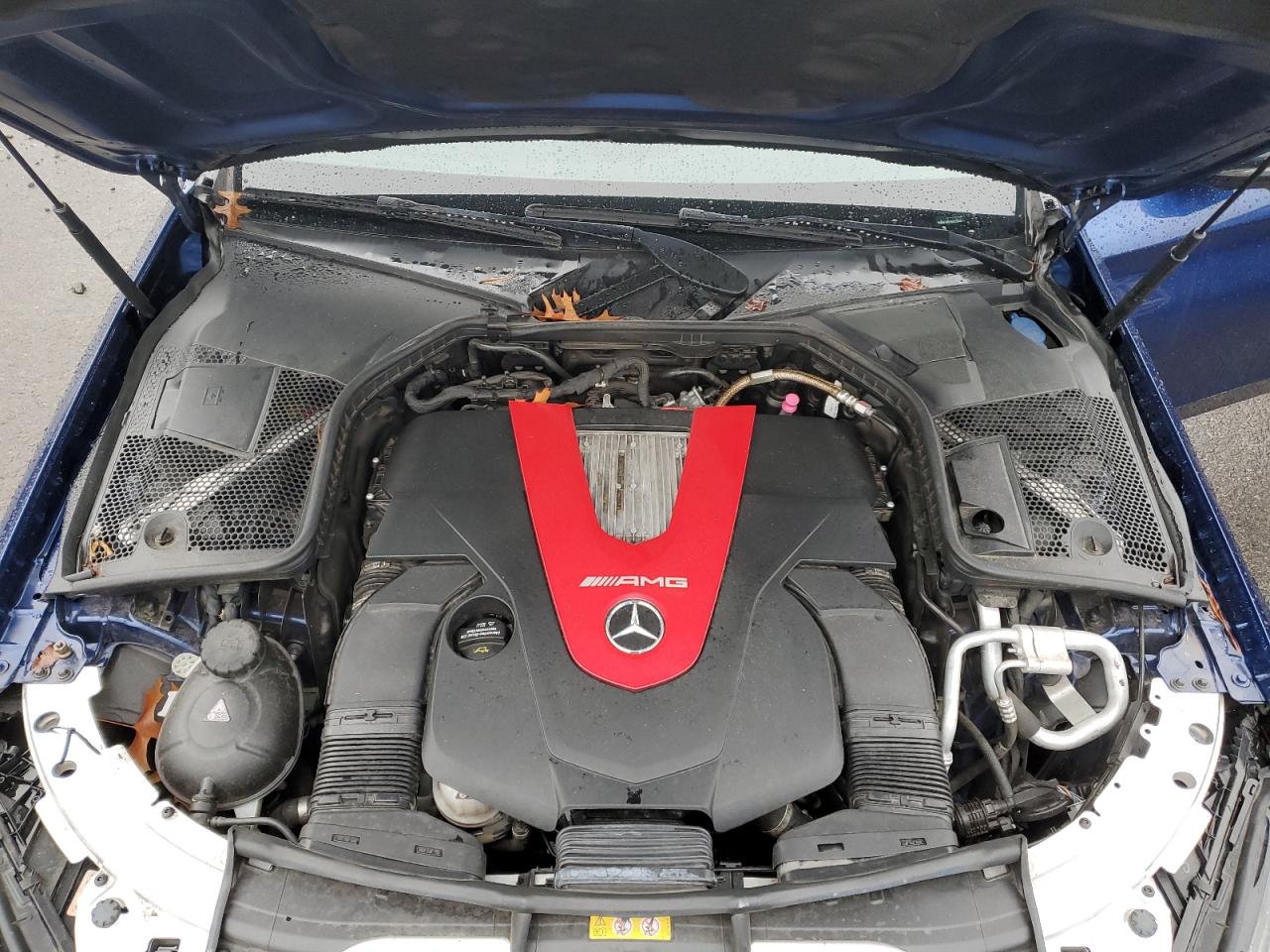 2018 Mercedes-Benz C-klasse VIN 55SWF6EB7JU253078 Copart auction photo, vandalism / front end damage thumbnail 11