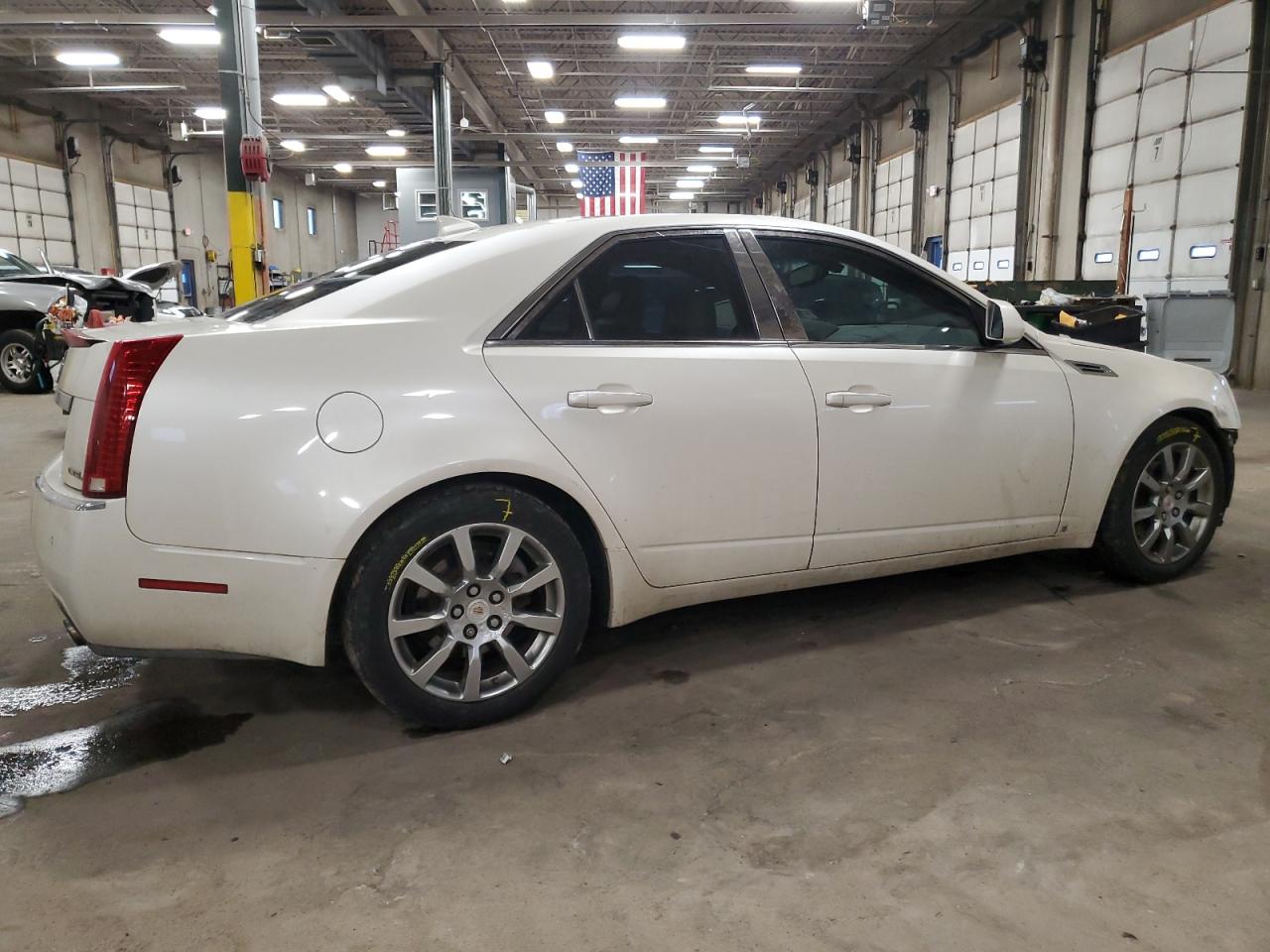 2009 Cadillac CTS VIN 1G6DT57V890136089 Copart auction photo, front end damage thumbnail 3