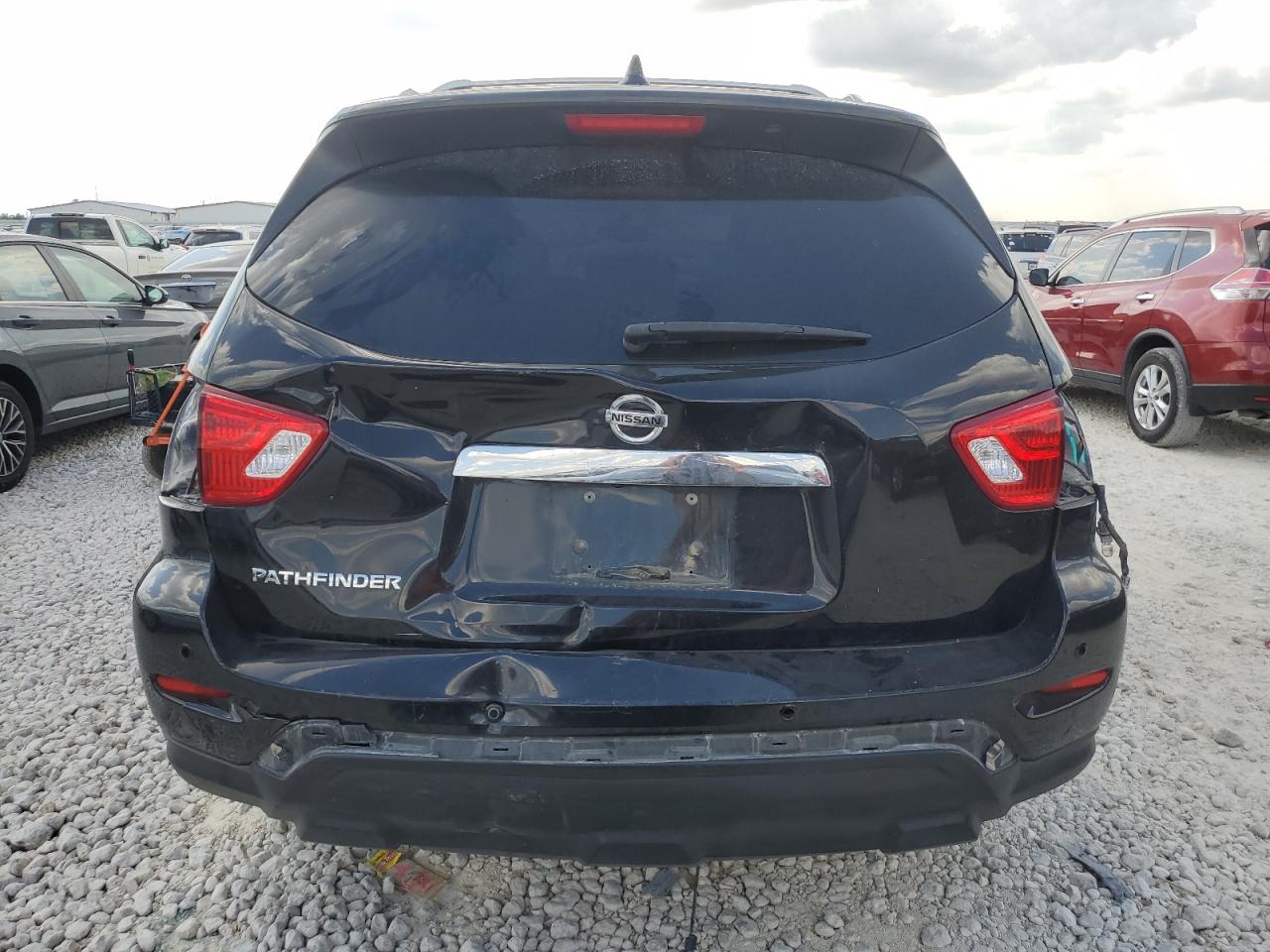 2020 Nissan Pathfinder VIN 5N1DR2AN4LC599948 Copart auction photo, rear end / front end damage thumbnail 6