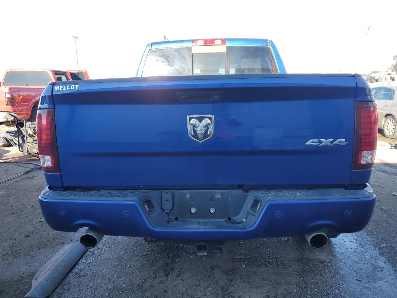 2018 RAM 1500 VIN 1C6RR7MT7JS184277 Copart auction photo, side damage thumbnail 6