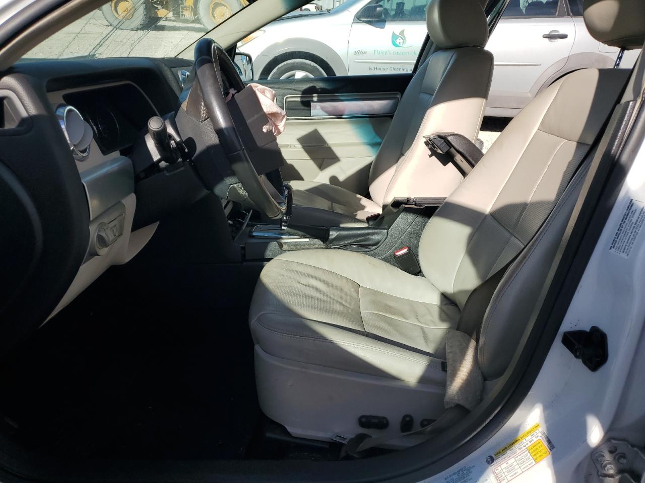 2007 Lincoln MKZ VIN 3LNHM26T37R663685 Copart auction photo, all over damage thumbnail 7