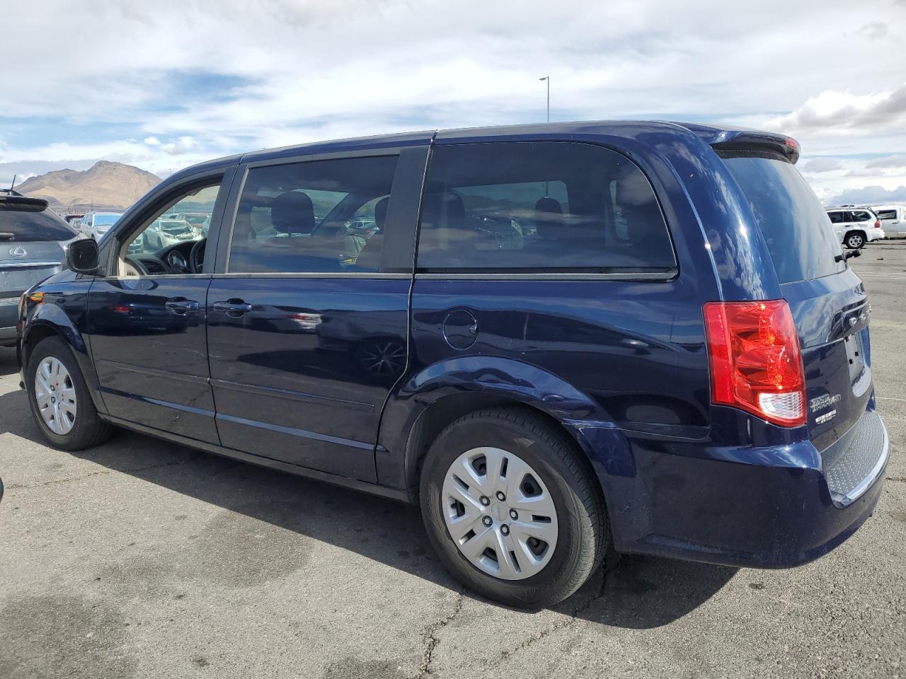 2014 Dodge Caravan VIN 2C4RDGBG0ER431935 Copart auction photo, rear end damage thumbnail 2