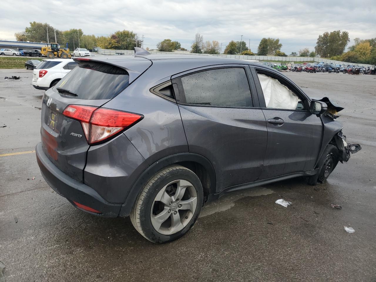 2017 Honda HR-V VIN 3CZRU6H56HG703361 Copart auction photo, front end damage thumbnail 3